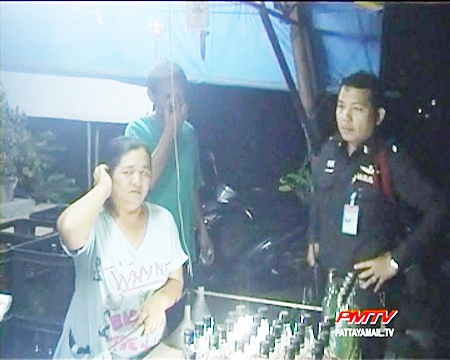 The owner of the impromptu petrol station is still in shock after being threatened by a knife.